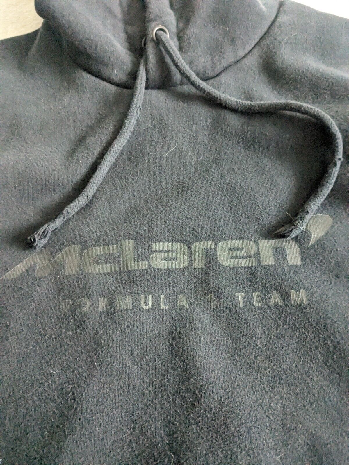 Mclaren F1 - Black Stealth Hoodie - Small