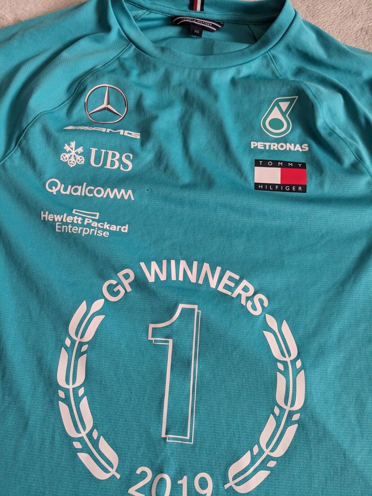 Mercedes F1 - Team Issue Tommy Hilfiger GP Winners 2019 - XS