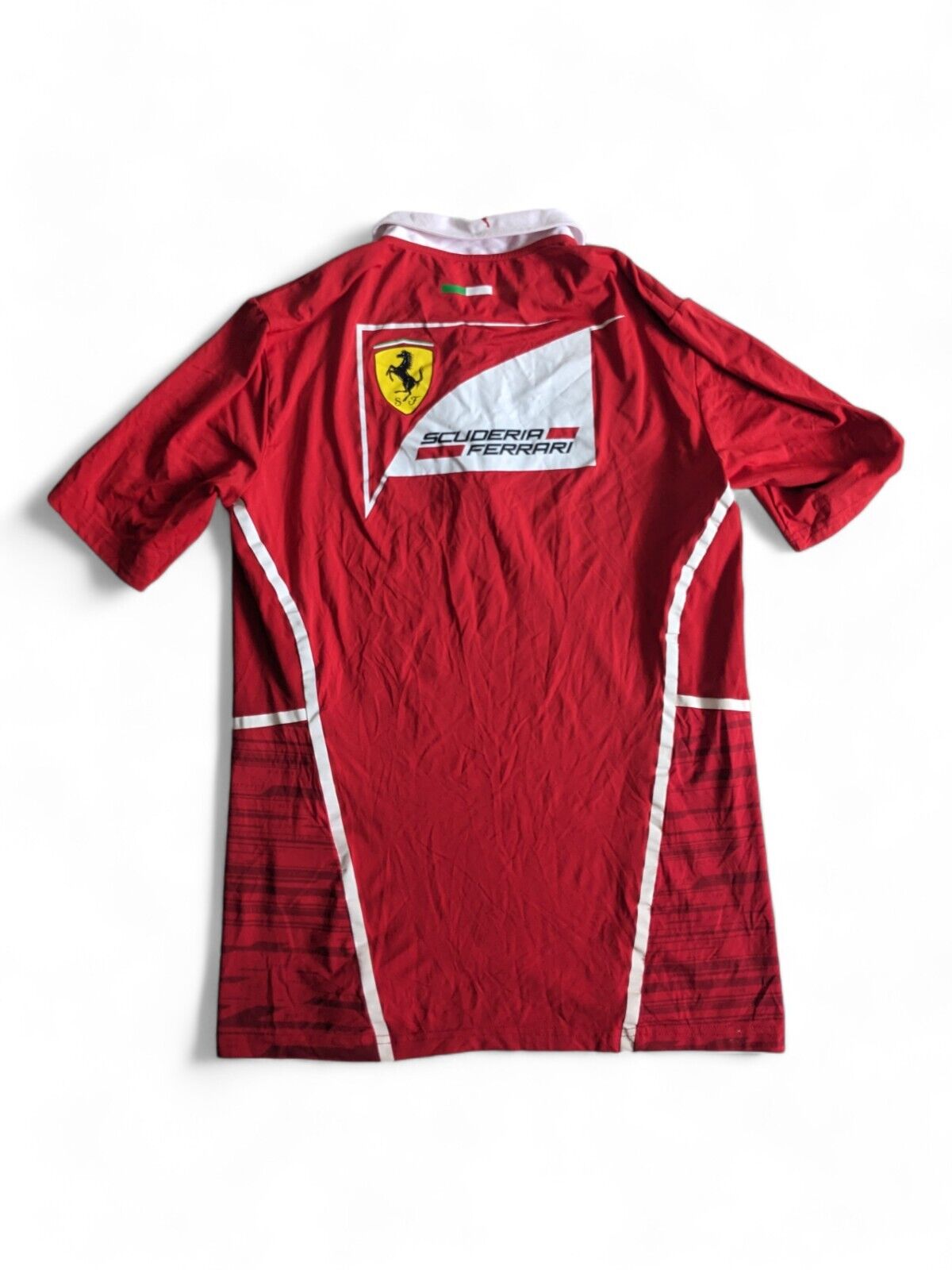 Ferrari F1 - Team Issue 70th Anniversary Zip up Polo Shirt - Small