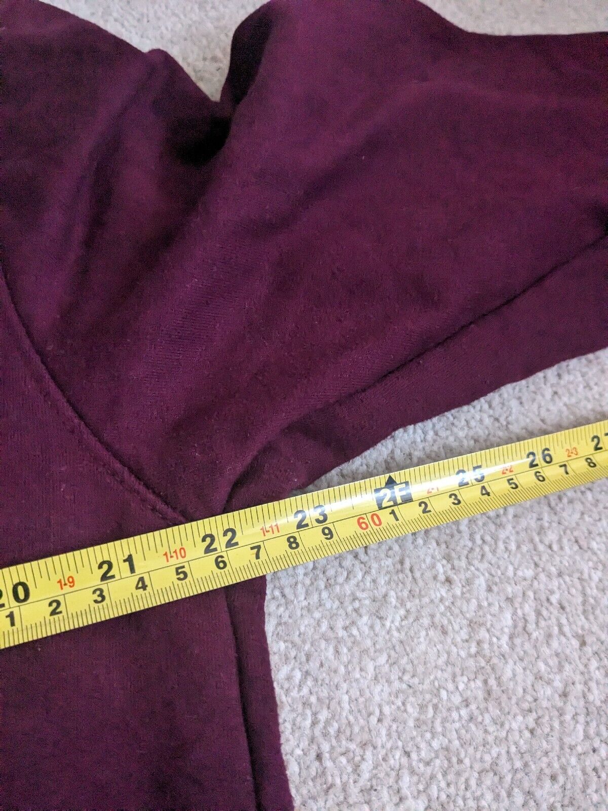 My Chemical Romance size Extra large burgundy maroon stretch jersey hoodie