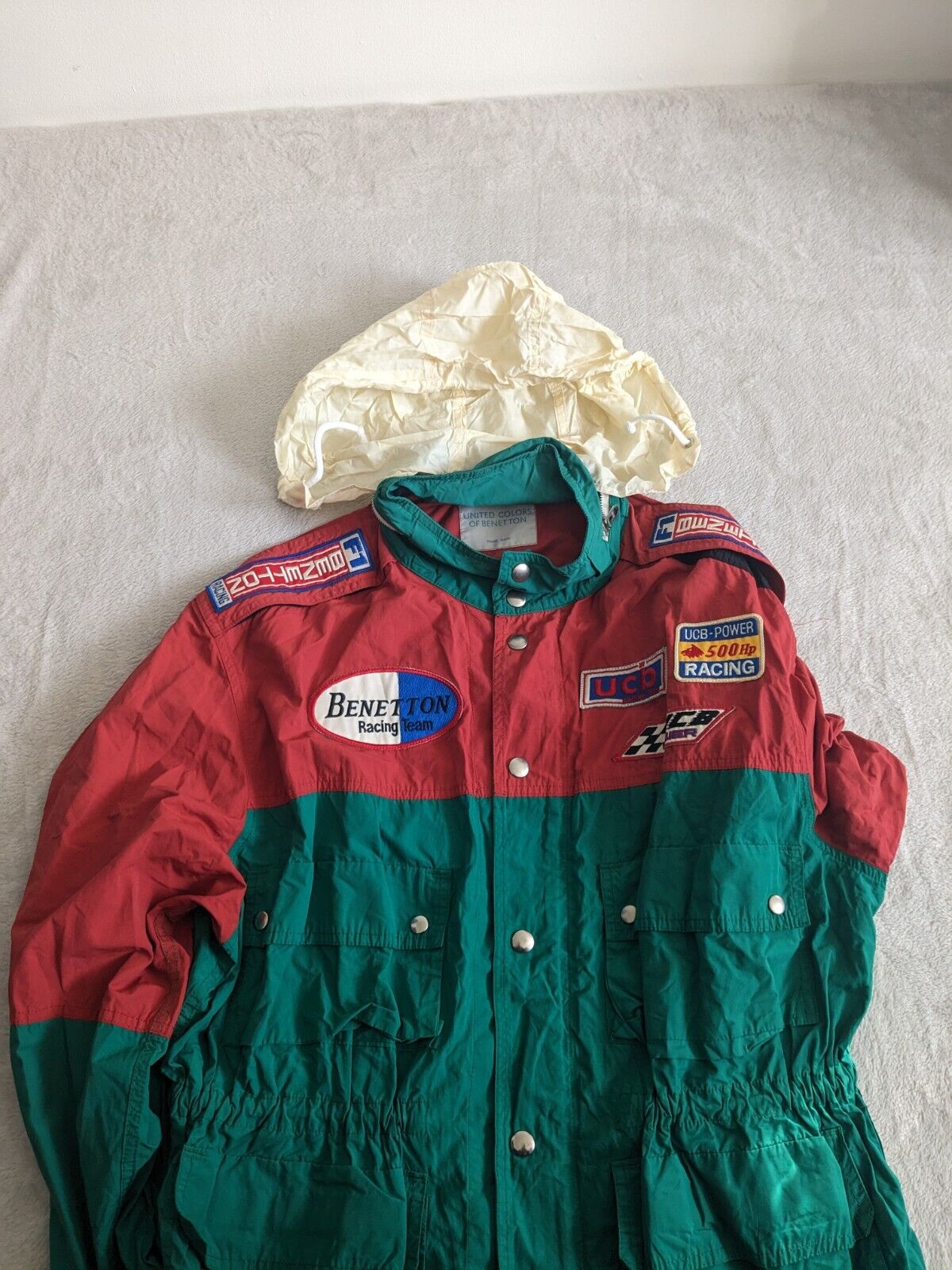 Vintage Benetton Racing F1 - 80’s Jacket - European 50 Medium