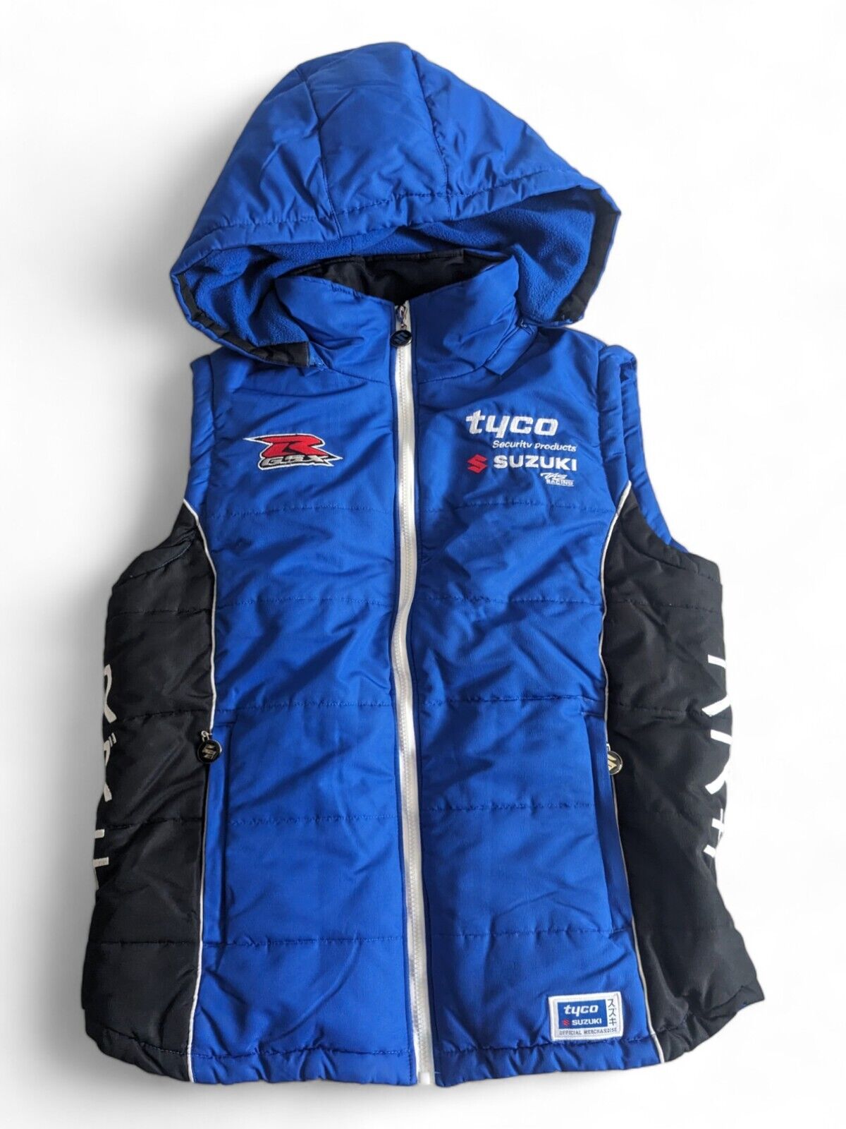 Suzuki Tyco Gas Racing - Gilet Bodywarmer Removable Hood - Large