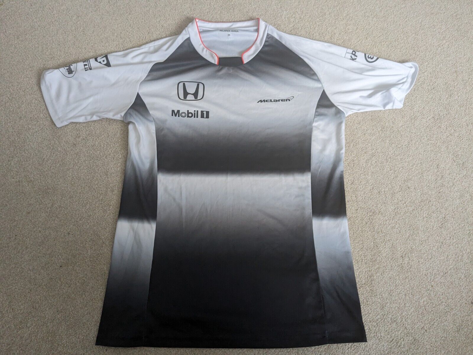 McLaren Honda Top T-shirt F1 Size Medium