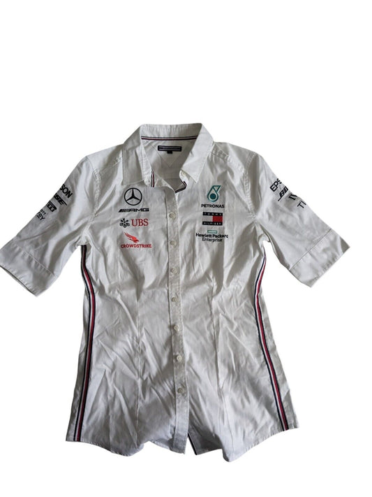 Mercedes F1 - Team Issue Tommy Hilfiger Women’s Shirt - Medium