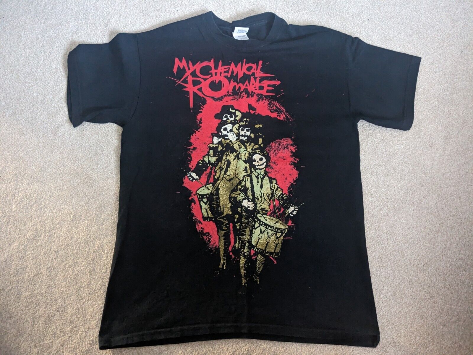 My Chemical Romance The Black Parade Vintage Tour T-shirt Size Medium MCR