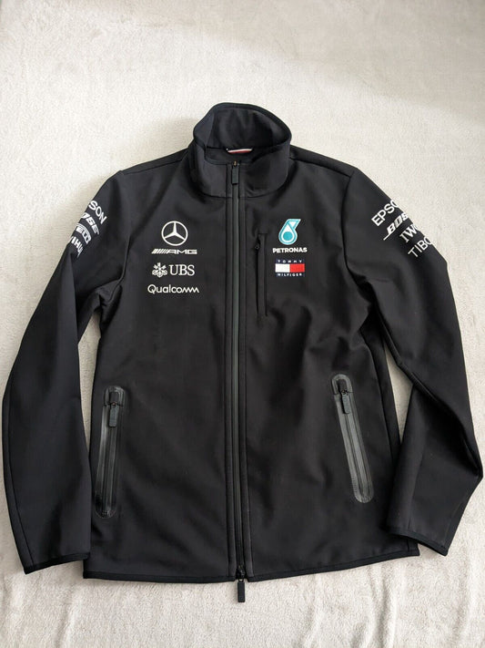 Mercedes F1 - Team Issue Tommy Hilfiger Soft Shell Jacket - Small