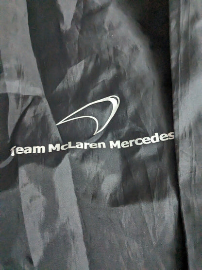 F1 McLaren Mercedes Showerproof Waterproof Jacket Size Medium