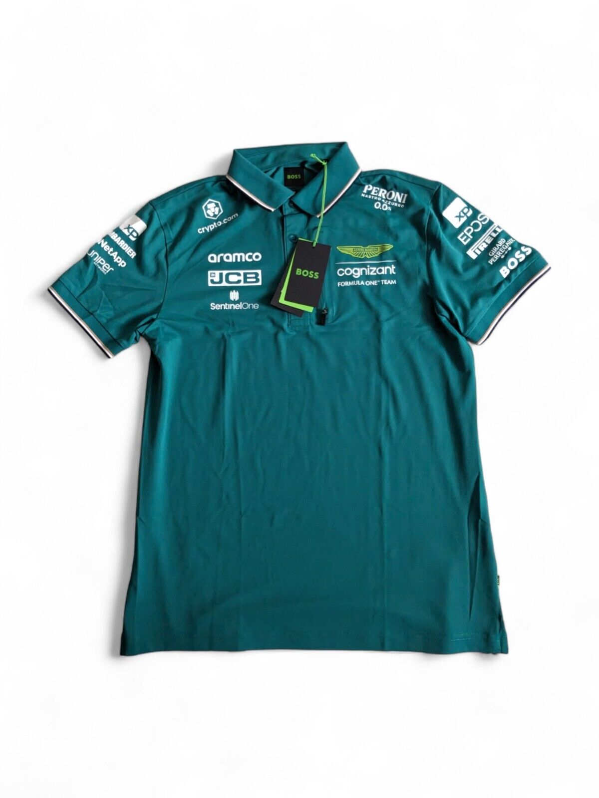 Brand New - Aston Martin Racing F1 - Team Issue Polo Shirt - Medium