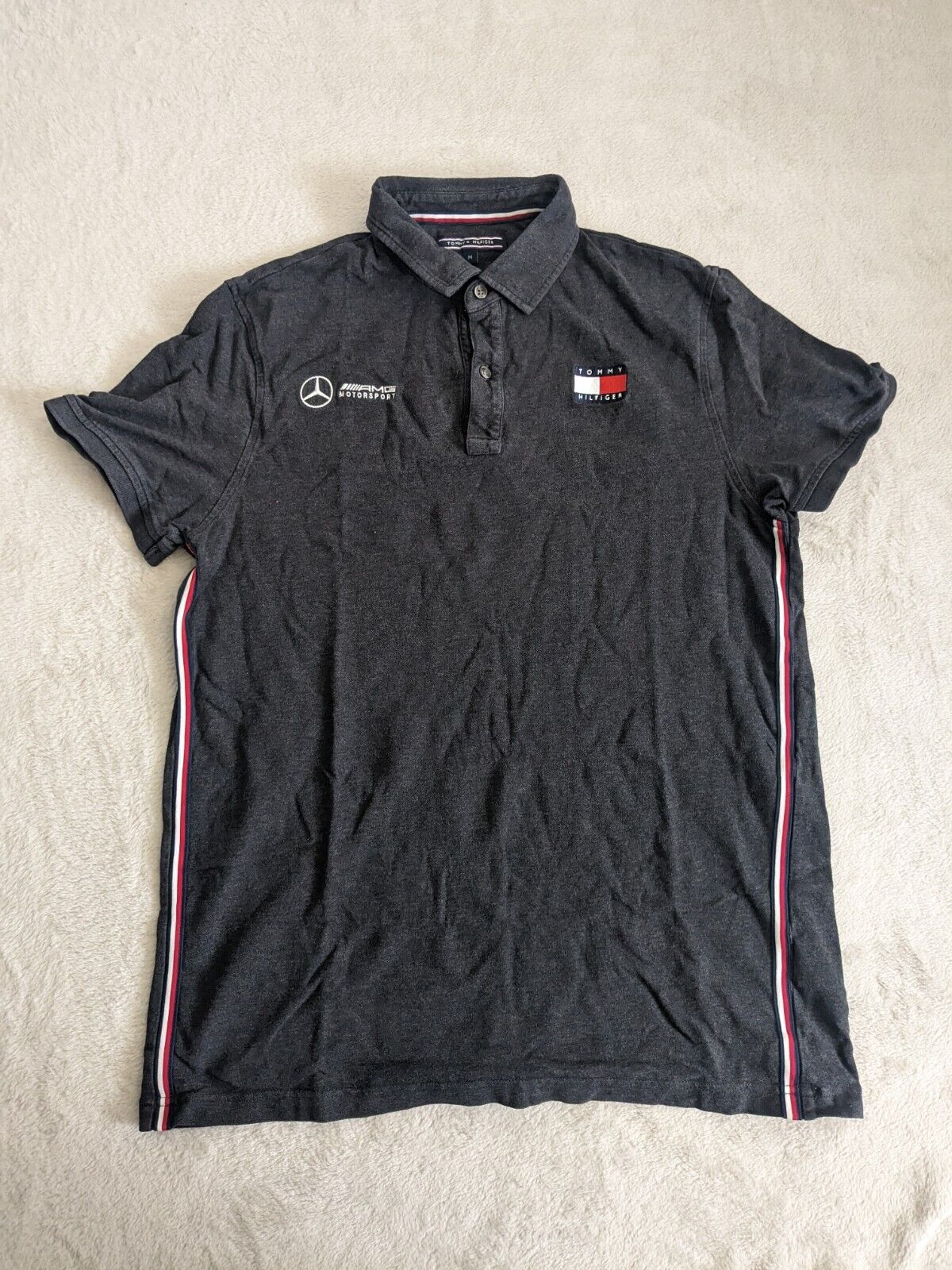 Mercedes F1 – Team Issue Factory Polo Shirt – Medium