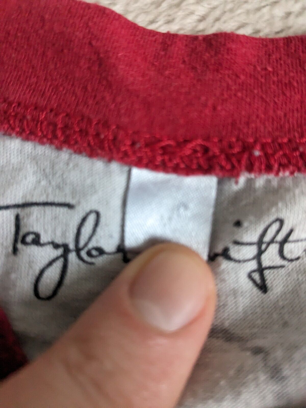 Taylor Swift - Red Varsity Jersey - Medium (Comes up small)