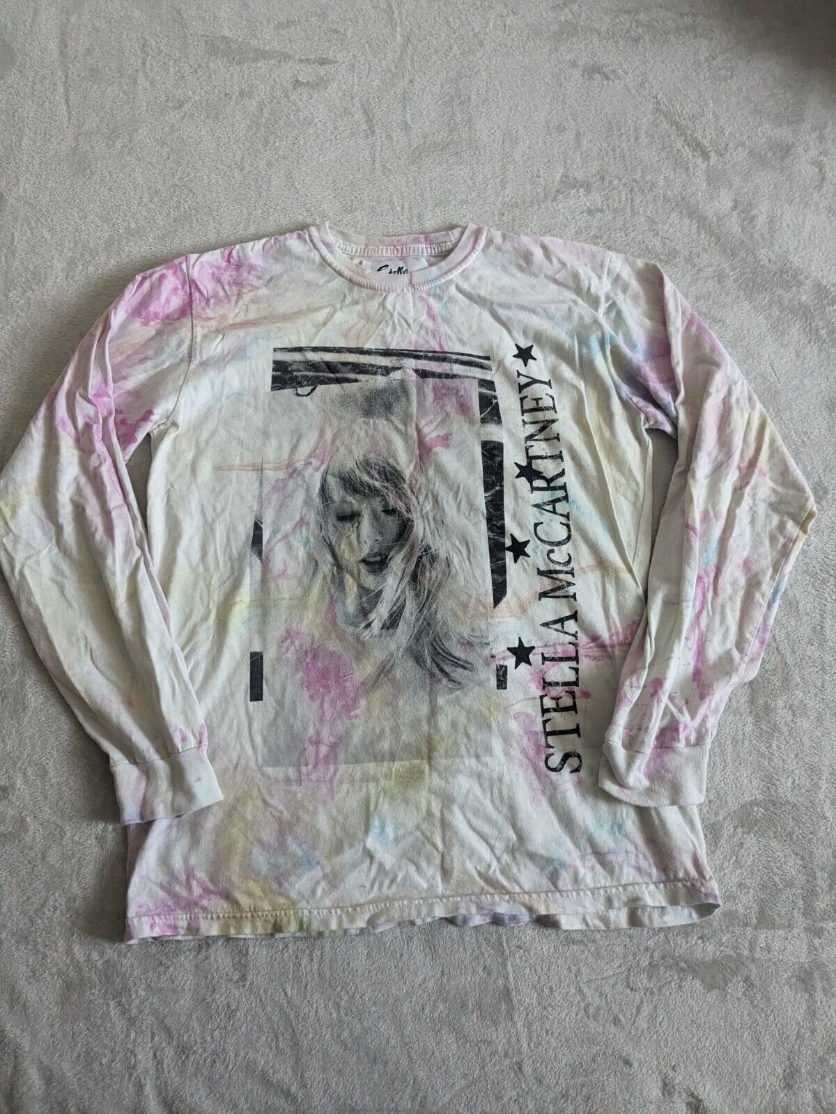 Taylor Swift x Stella McCartney - Lover Tie Dye Long Sleeve Shirt - Medium