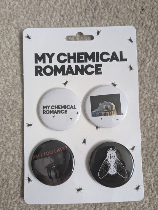 ⚡️ My Chemical Romance (MCR) VIP  badges - Tour 2022 Merchandise