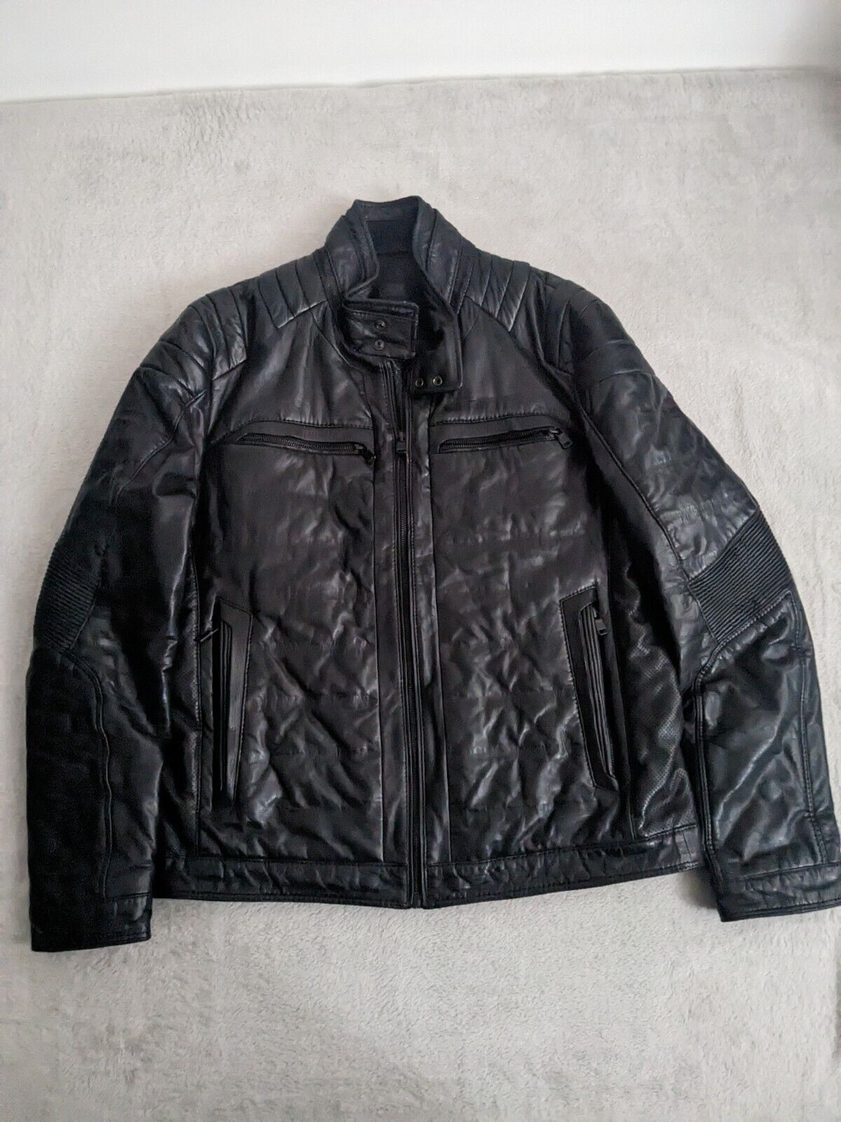 Mercedes F1 - Lamb Leather Jacket - EUR 48 Small