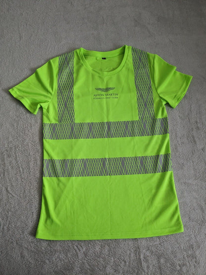 Aston Martin F1 – Team Issue Hi-Viz Set-Up T-Shirt – XS – Alonso