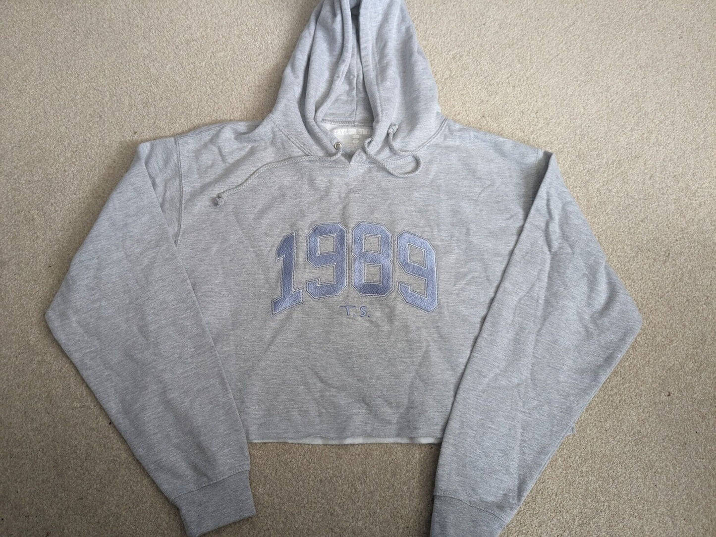 Official Taylor Swift Hoodie - 1989 - Cropped - Large