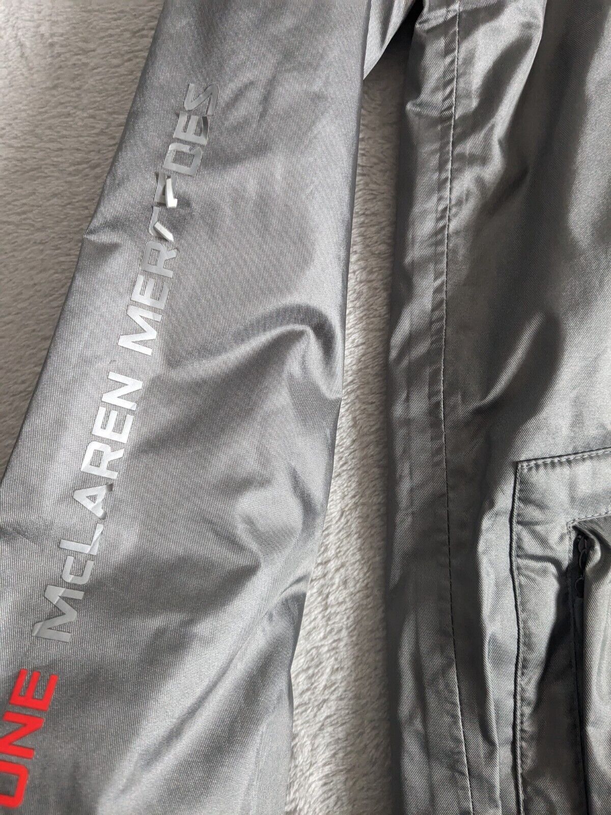 Vintage Mclaren Mercedes F1 - Rain Jacket - Medium