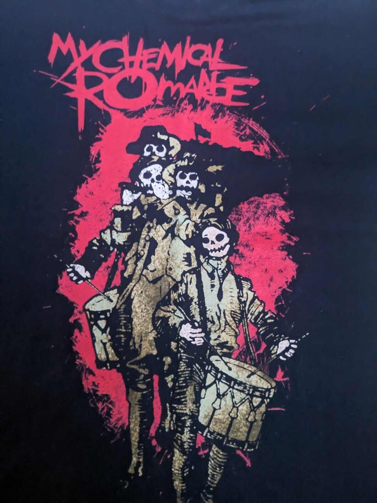 My Chemical Romance The Black Parade Vintage Tour T-shirt Size Medium MCR