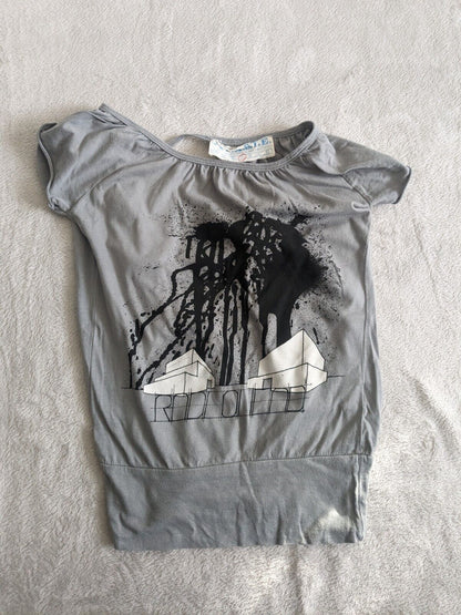 Vintage Radiohead Women’s Top - WASTE W.A.S.T.E. - Small