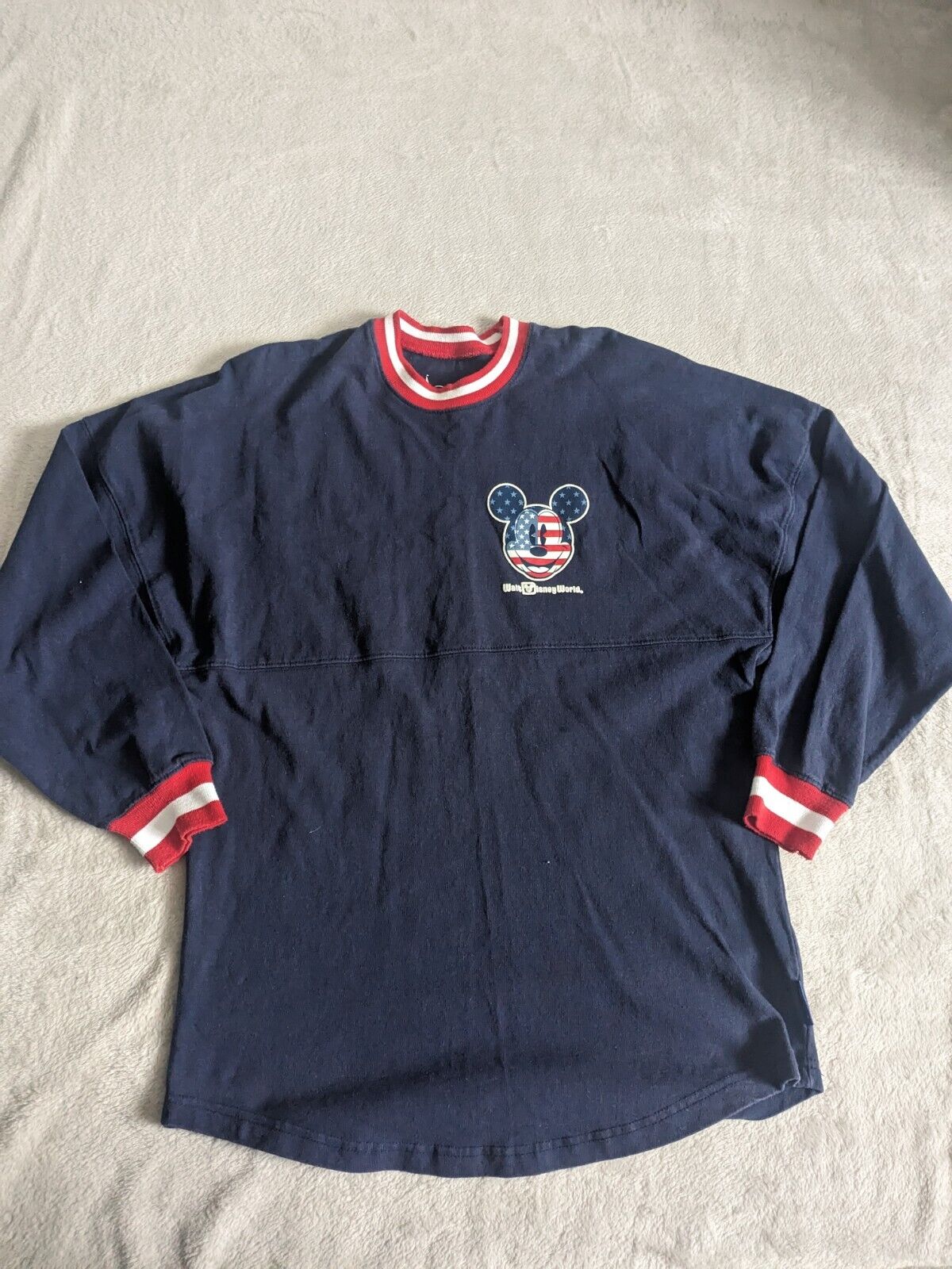 Spirit Jersey - Disney Stars And Stripes Mickey Mouse - XS