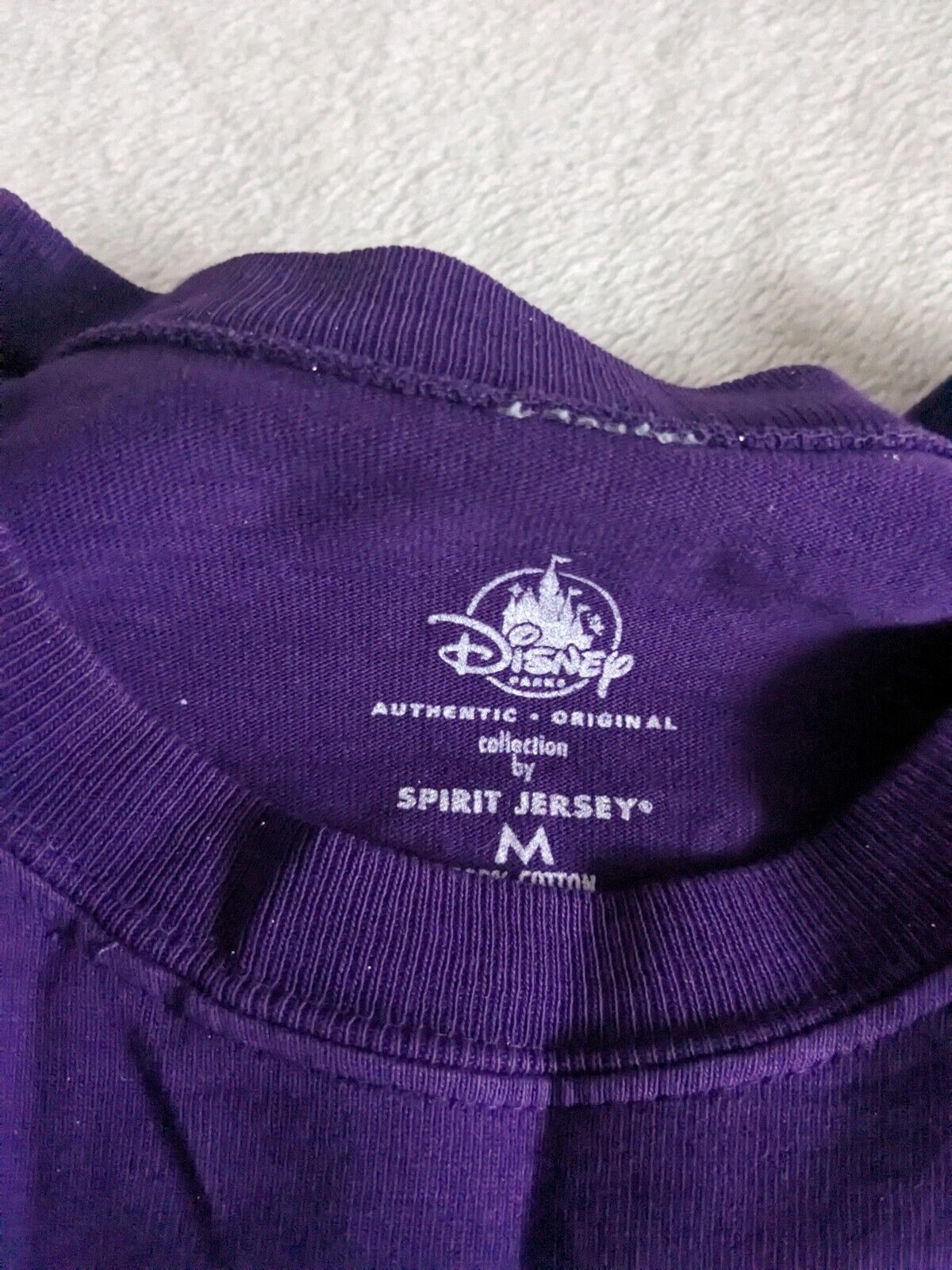 Disney Parks 2019 Hocus Pocus Villain Spelltacular Spirit Jersey Purple Medium