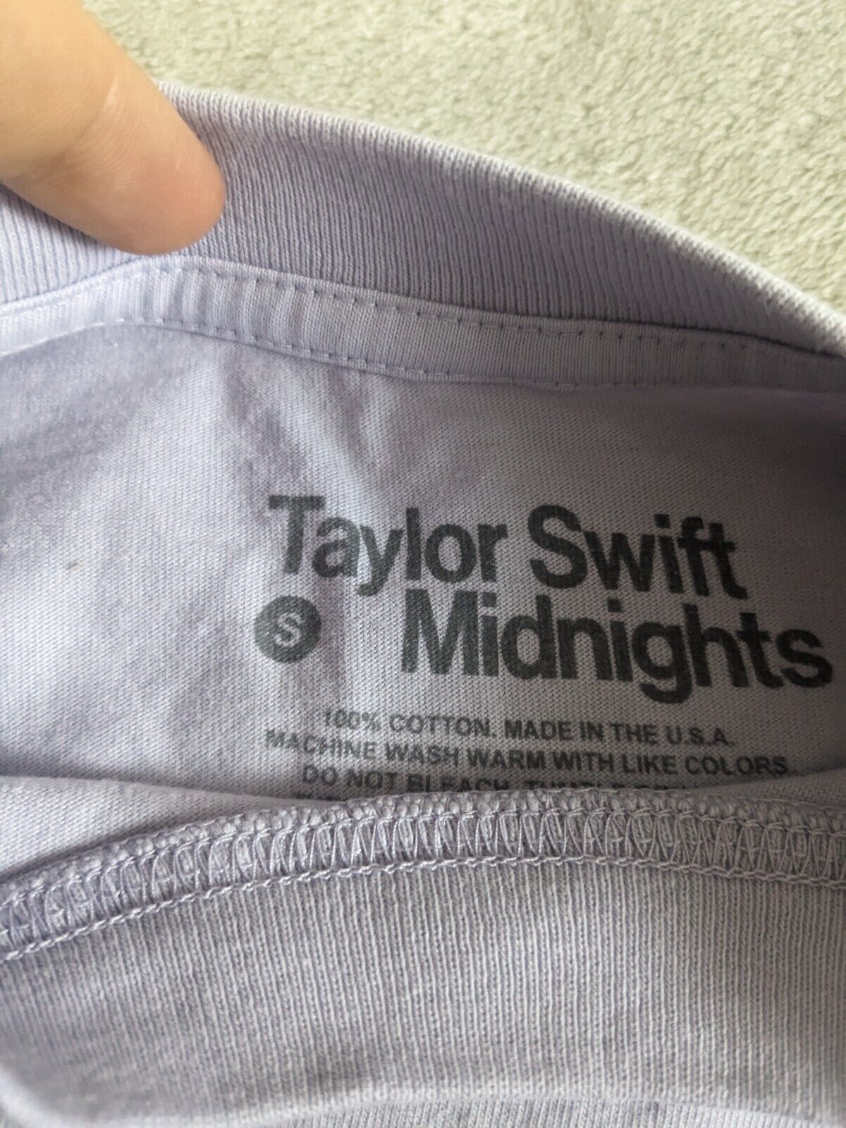 Taylor Swift - Lavender Haze Midnights Long Sleeve T-Shirt - Small