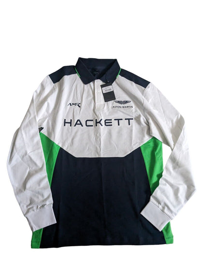 Aston Martin Racing x Hackett - F1 - Rugby Shirt - Medium