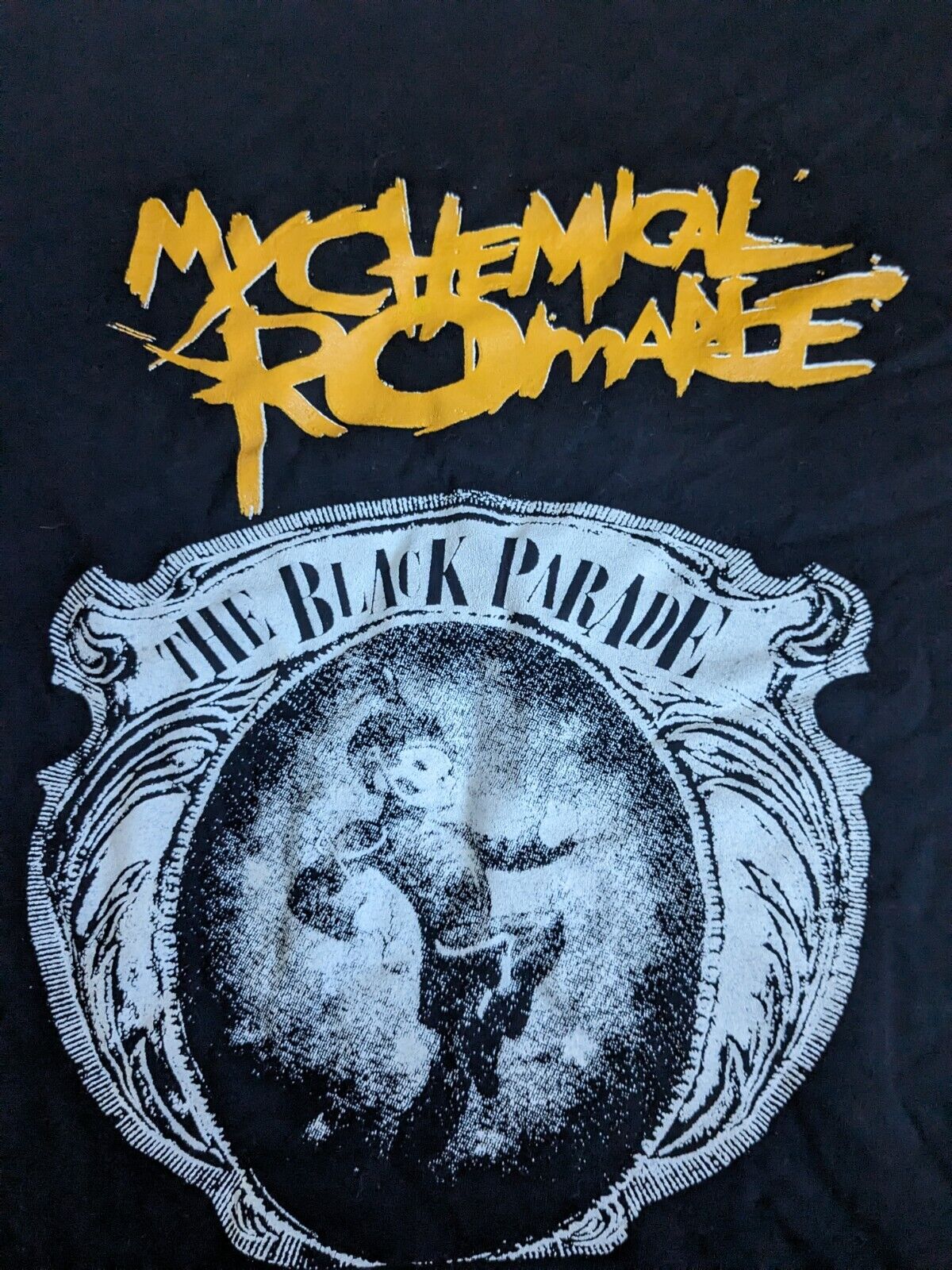 MCR My Chemical Romance The Black Parade T Shirt Black Size Medium