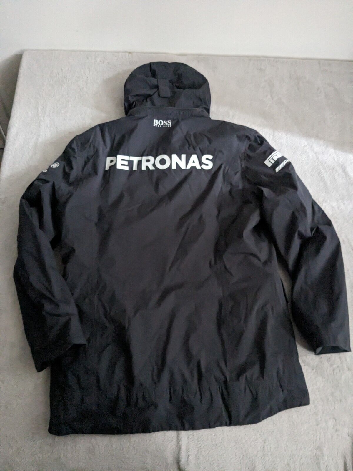 Mercedes F1 - Team Issue Rain Waterproof Winter Jacket - Medium