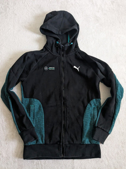 Mercedes F1 - Tracksuit Top Hoodie Jacket - Small - Puma