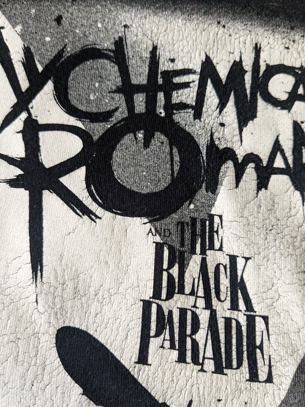 My Chemical Romance - Black Parade Tour T-Shirt Cropped - Medium