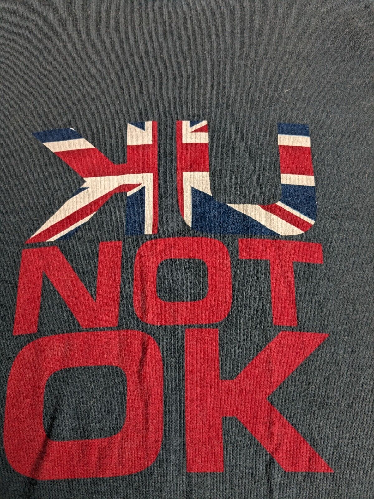 Vintage Radiohead T shirt UK NOT OK (Computer) W.A.S.T.E. WASTE Small