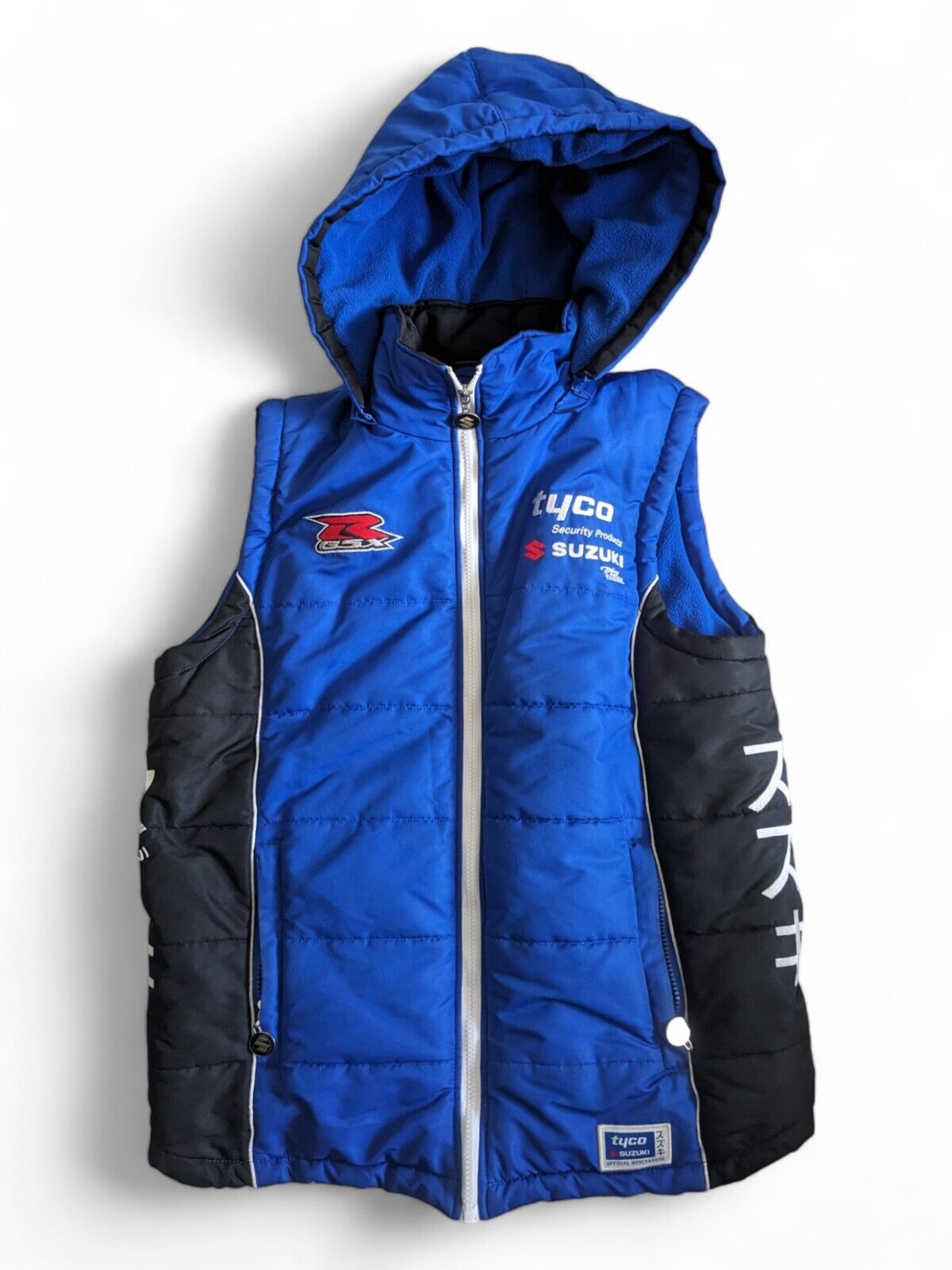 Suzuki Racing - Bodywarmer Hooded Gilet - Large