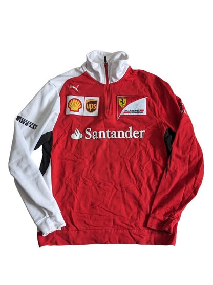 Ferrari F1 - 1/4 Zip Fleece Jumper - Large