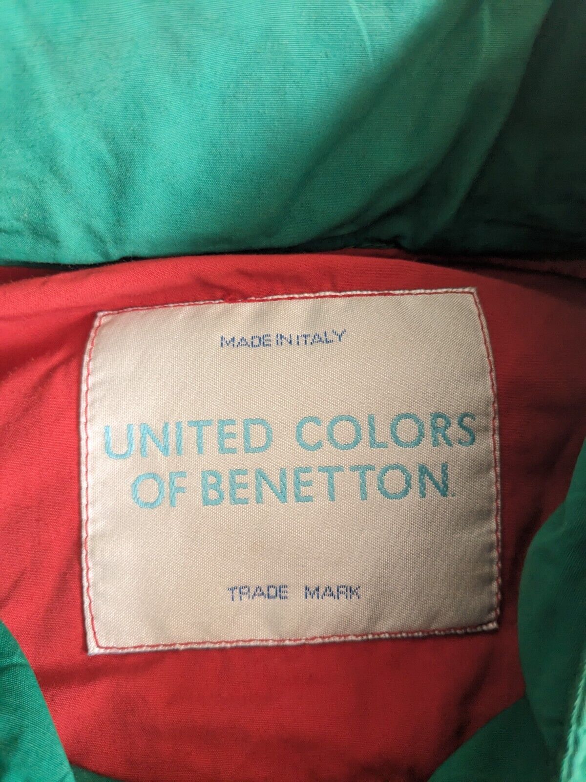 Vintage Benetton Racing F1 - 80’s Jacket - European 50 Medium