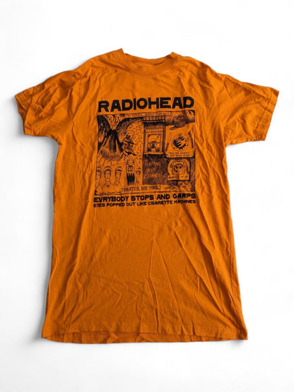 Radiohead - WASTE Orange T-Shirt - Small