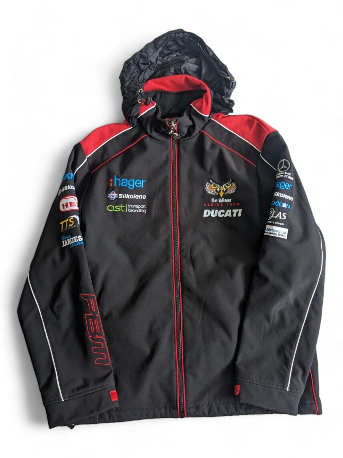 Ducati Be Wiser Racing PBM - Soft Shell Jacket - XL