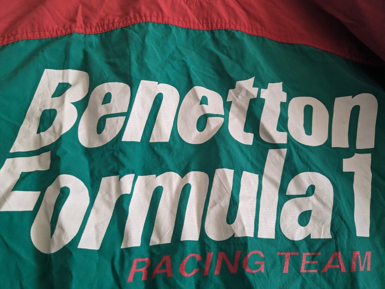 Vintage Benetton Racing F1 - 80’s Jacket - European 50 Medium