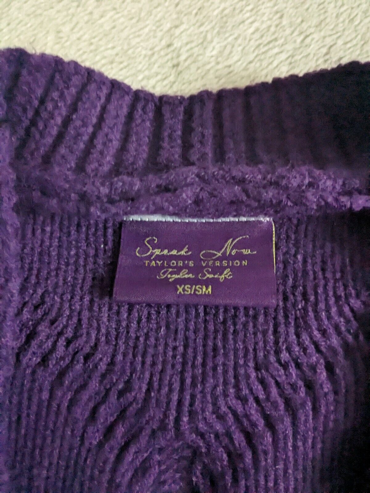 Taylor Swift - Speak Now Cardigan - XS/Small