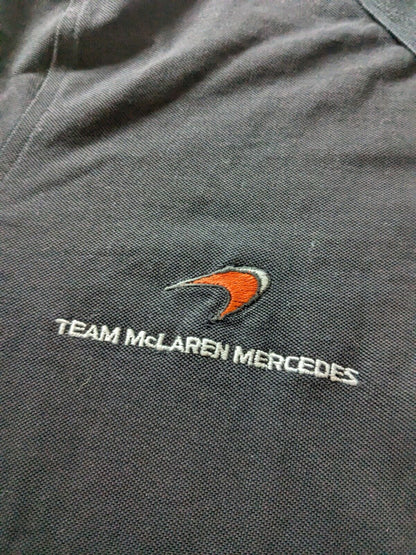 Vintage Mclaren Mercedes F1 - Team Issue Polo Shirt - Medium