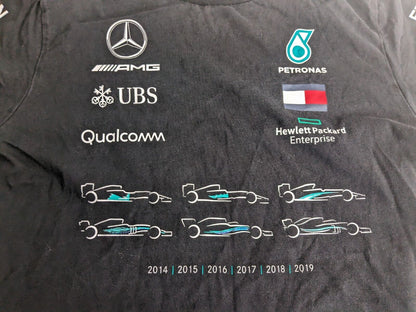 Mercedes F1 - 6 Times World Champion - Large - Hamilton