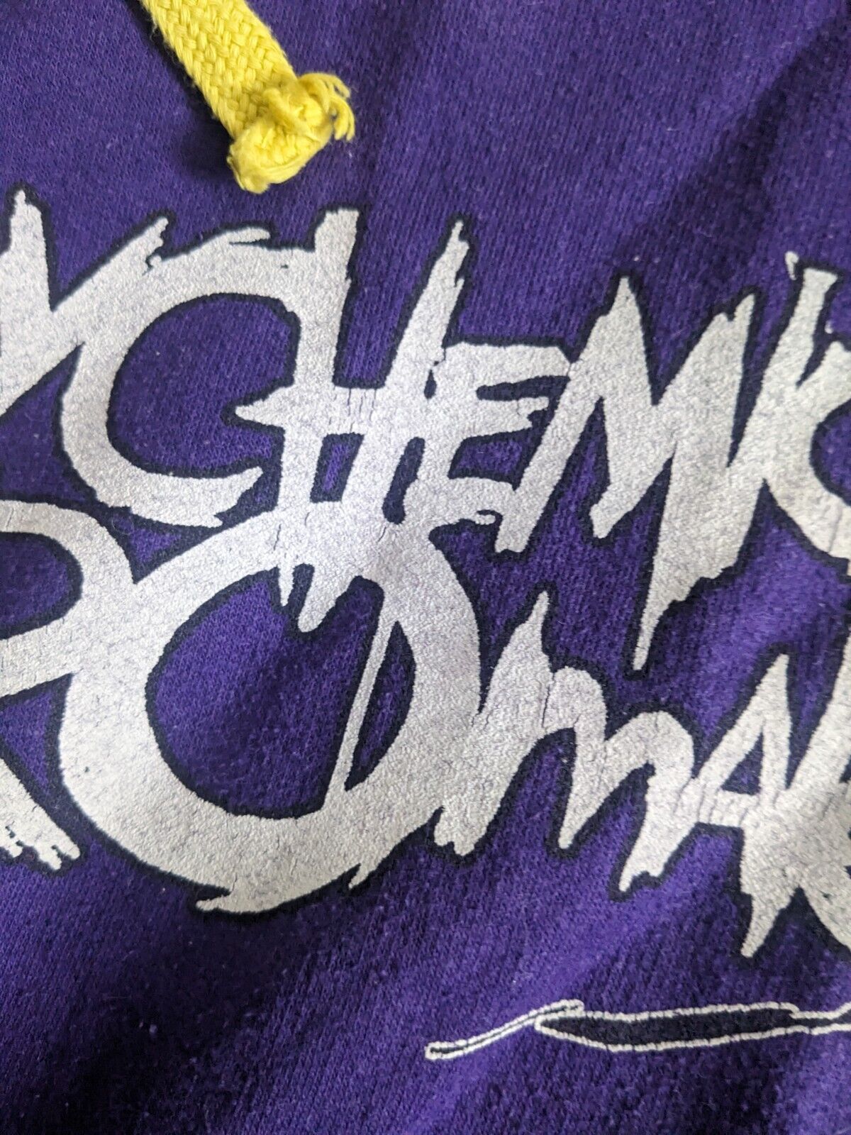 Vintage My Chemical Romance - Purple Danger Days Tour Hoodie - Medium