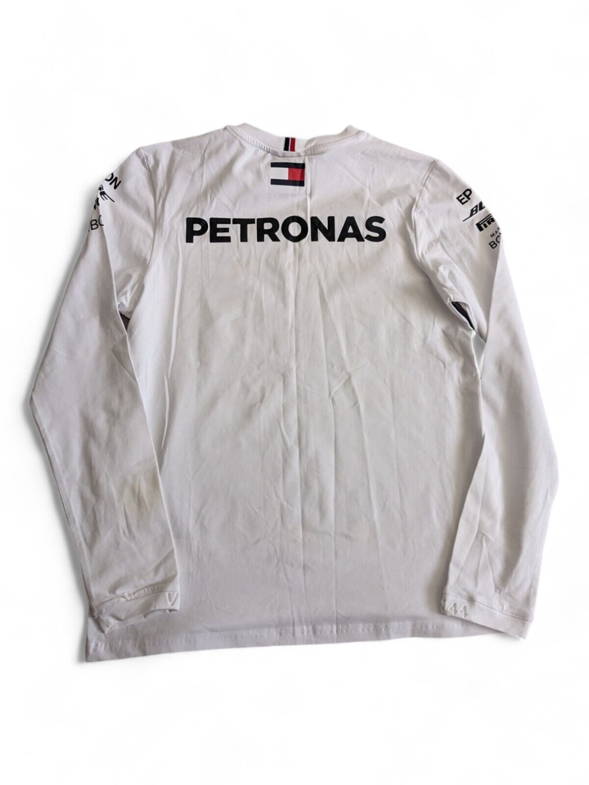 Mercedes F1 - White Long Sleeve T-Shirt - Medium