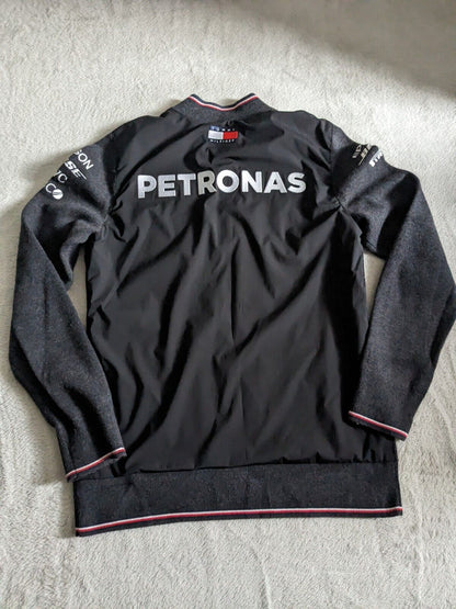 Mercedes F1 - Team Issue Tommy Hilfiger 1/4 Zip Fleece Jacket - Small