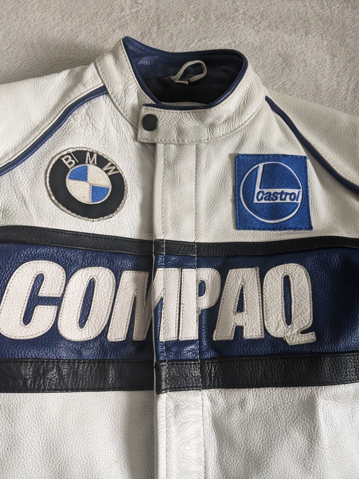 BMW Williams F1 Leather Jacket XL (Comes up very small)