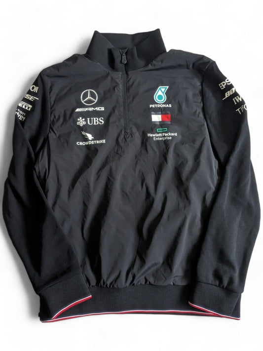 Mercedes F1 - 1/4 Zip Hybrid Fleece Jacket - Medium