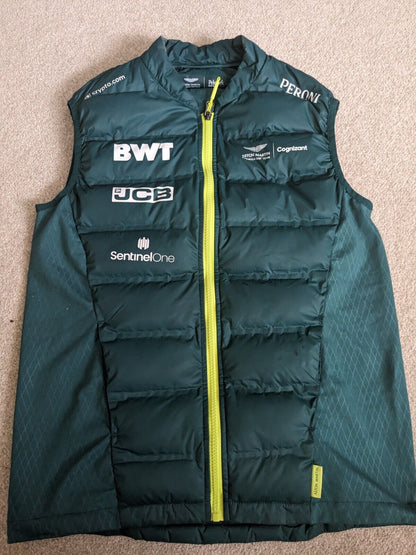 Aston Martin F1 Team Gilet - Green - XS Extra Small