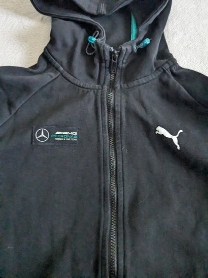 Mercedes F1 - Tracksuit Top Hoodie Jacket - Small - Puma