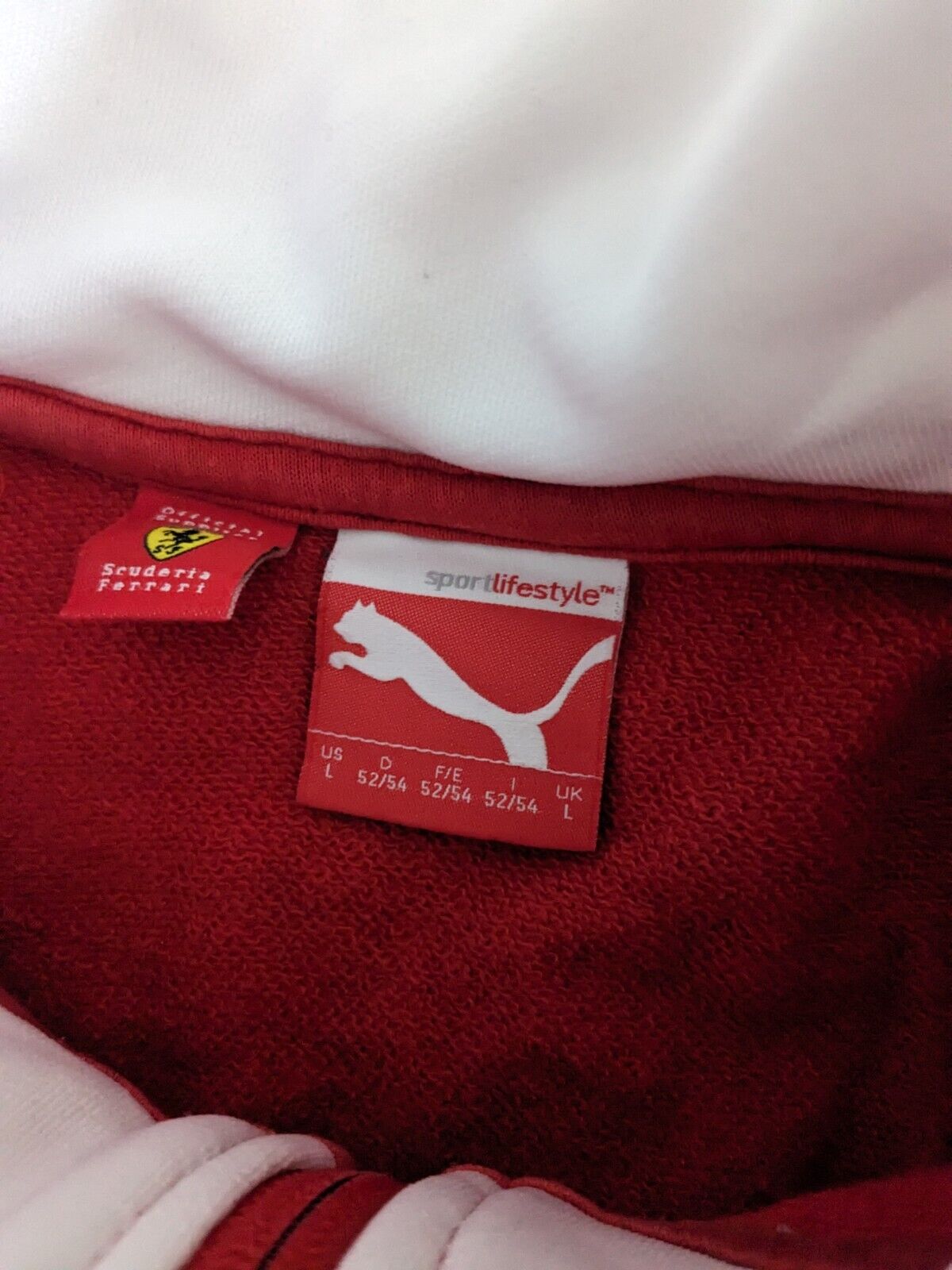 Ferrari F1 - 1/4 Zip Fleece Jumper - Large