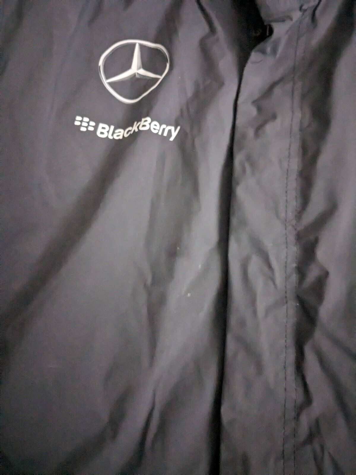 Mercedes F1 - Team Issue Rain Waterproof Winter Jacket - Medium