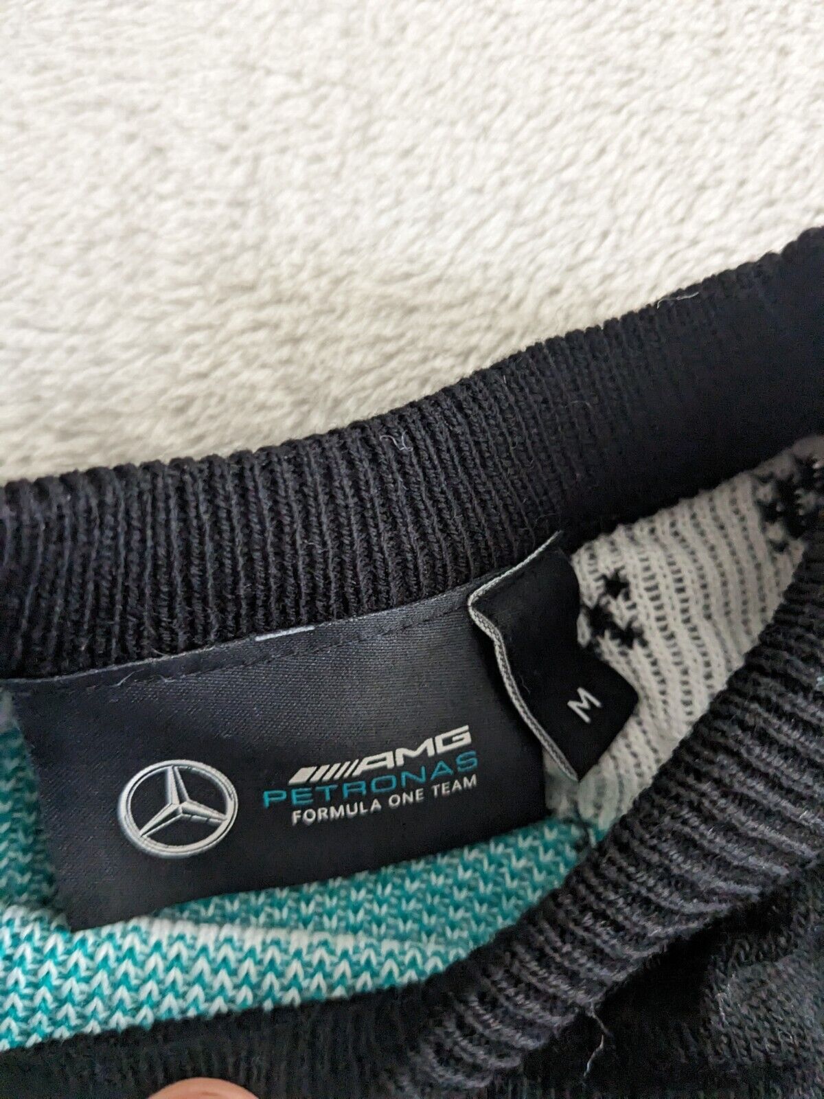 Mercedes F1 – Christmas Holiday Jumper – Medium – Hamilton